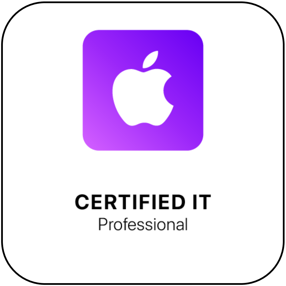 Apple Certified IT Professional badge